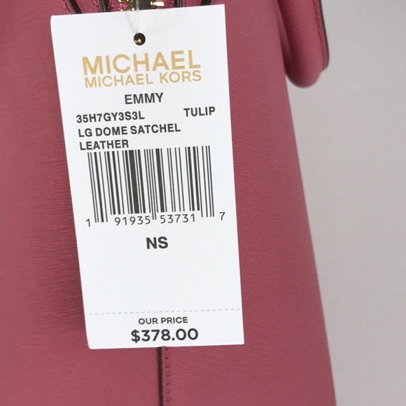 Michael Kors Emma Tulip Lg Dome Satchel - Picture 7 of 8